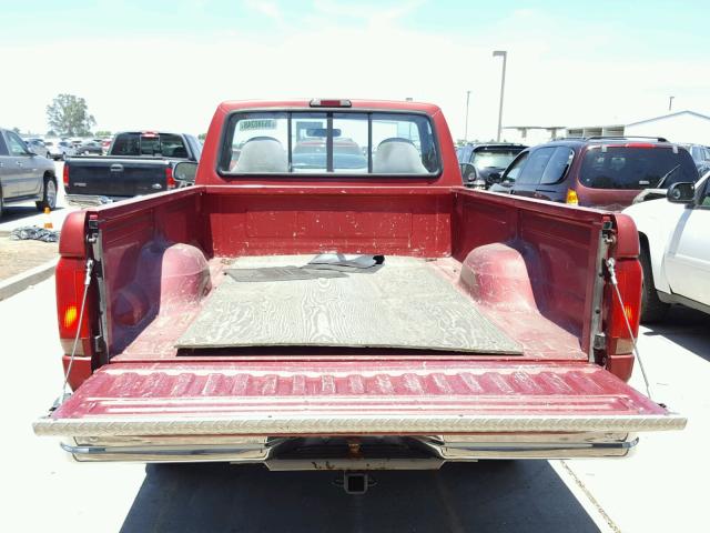 1FTEF25Y2TLB84665 - 1996 FORD F250 RED photo 6