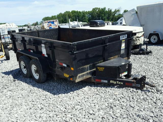 16VDX1225B5H92578 - 2011 BIGT TRAILER BLACK photo 1