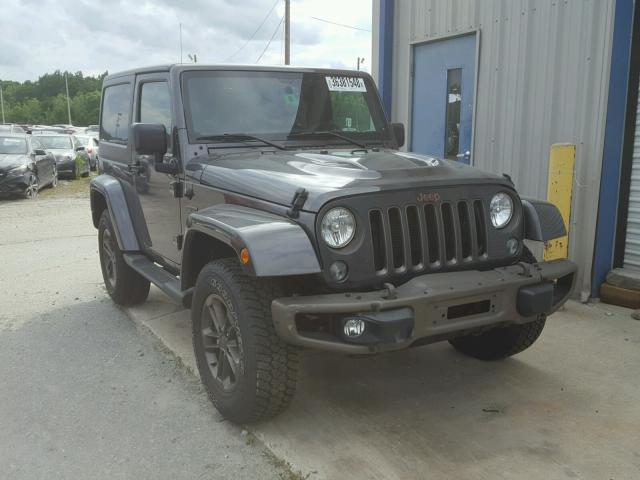1C4AJWBG1GL213000 - 2016 JEEP WRANGLER S 石墨色 照片 1
