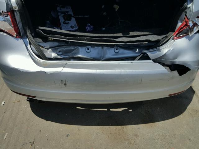 3VW2K7AJ6DM383025 - 2013 VOLKSWAGEN JETTA BASE 银色 照片 9