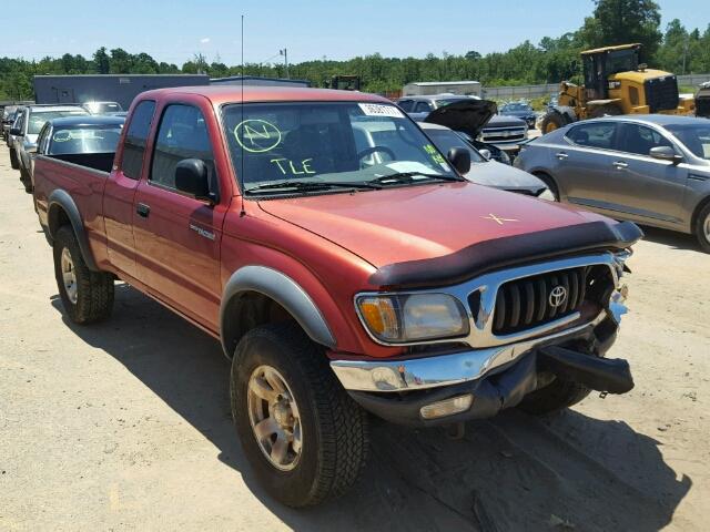 5TEWM72N83Z198704 - 2003 TOYOTA TACOMA XTR BURGUNDY photo 1