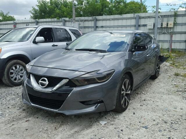 1N4AA6AP9GC392376 - 2016 NISSAN MAXIMA 3.5 GRAY photo 2