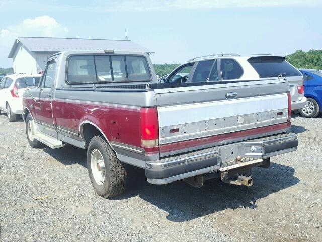 1FTDF15Y5MNA07796 - 1991 FORD F150 TWO TONE photo 3