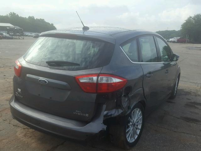 1FADP5BUXDL546907 - 2013 FORD C-MAX SEL GRAY photo 4