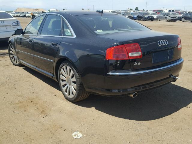 WAULL44E05N009712 - 2005 AUDI A8 4.2 QUA BLACK photo 3