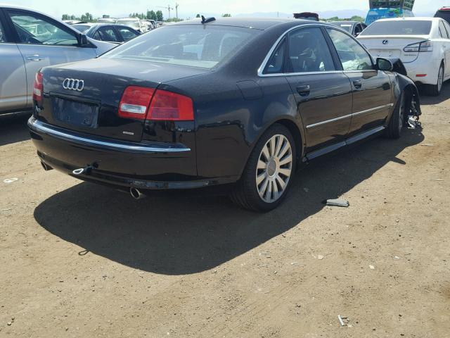 WAULL44E05N009712 - 2005 AUDI A8 4.2 QUA BLACK photo 4