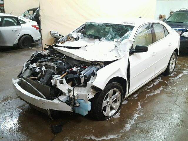 1G11B5SA1DF274269 - 2013 CHEVROLET MALIBU LS თეთრი ფოტო 2