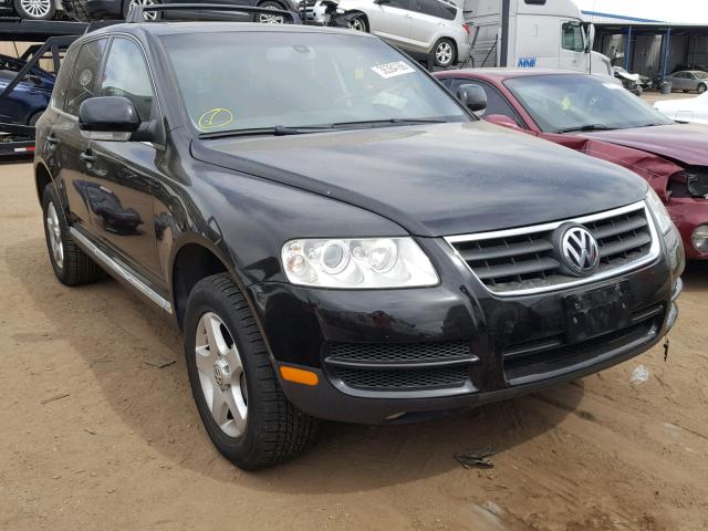 WVGZG77L75D027526 - 2005 VOLKSWAGEN TOUAREG 3. BLACK photo 1