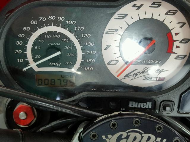 4MZWX03D893500936 - 2009 BUELL LIGHTNING BLACK photo 7