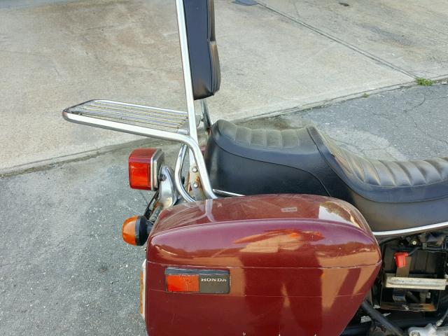 NC022106060 - 1978 HONDA MOTORCYCLE MAROON photo 6