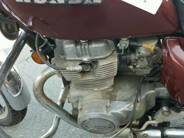 NC022106060 - 1978 HONDA MOTORCYCLE MAROON photo 7