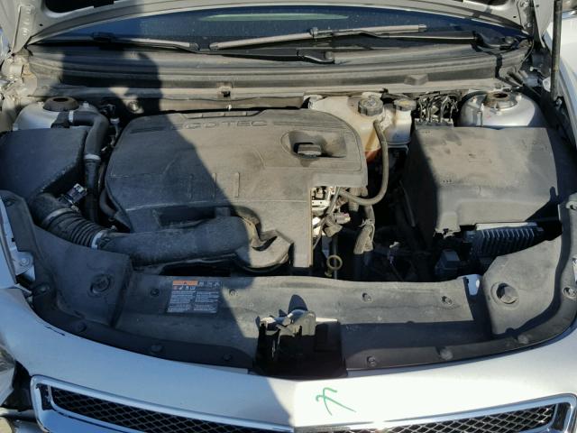 1G1ZC5E07CF388004 - 2012 CHEVROLET MALIBU 1LT ვერცხლისფერი ფოტო 7