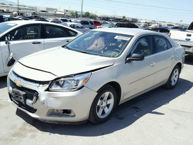1G11B5SA4GF165664 - 2016 CHEVROLET MALIBU LIM 棕色 照片 2