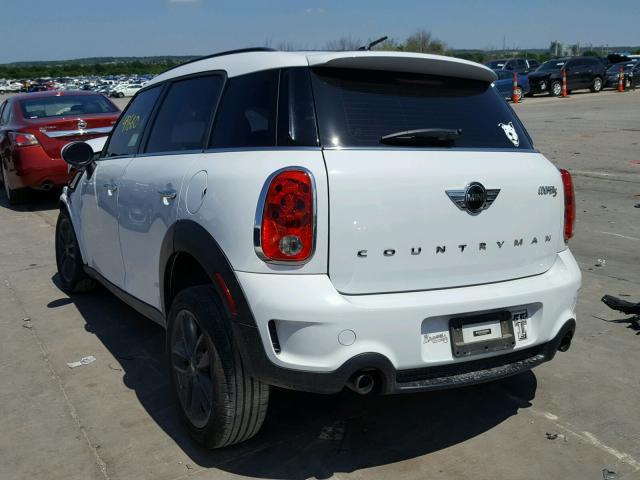 WMWZC3C54EWP25660 - 2014 MINI COOPER S C WHITE photo 3