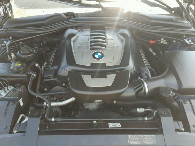 WBAEA5C58ACV93126 - 2010 BMW 650 I BLUE photo 7