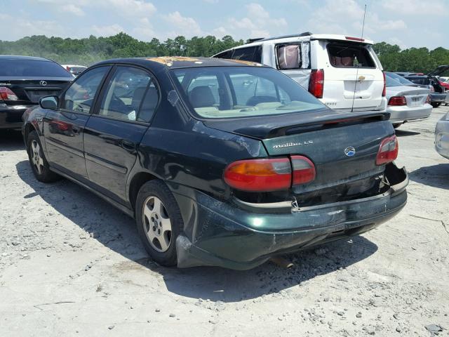1G1NE52J23M510690 - 2003 CHEVROLET MALIBU LS 绿色 照片 3