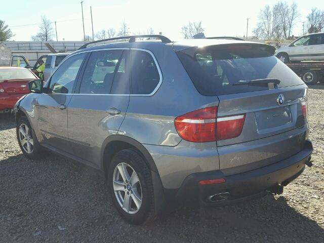 5UXFE83578LZ47448 - 2008 BMW X5 4.8I GRAY photo 3