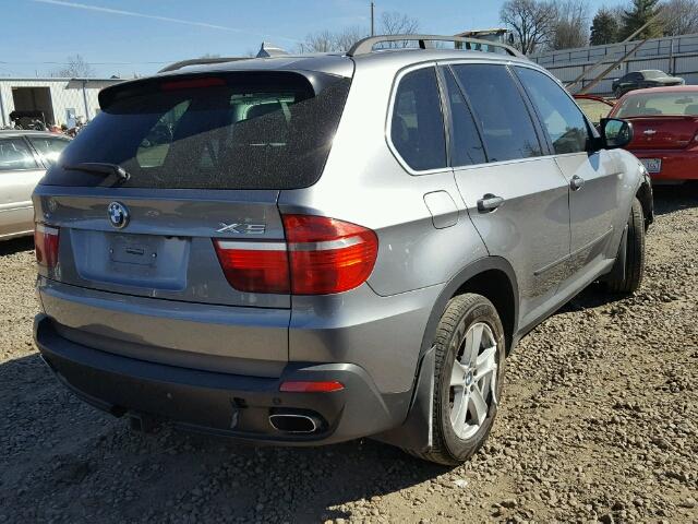 5UXFE83578LZ47448 - 2008 BMW X5 4.8I GRAY photo 4