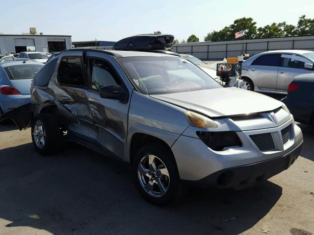 3G7DA03E04S577484 - 2004 PONTIAC AZTEK SILVER photo 1