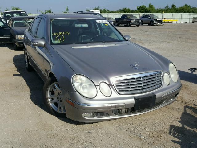 WDBUF87J66X181634 - 2006 MERCEDES-BENZ E 350 4MAT SILVER photo 1