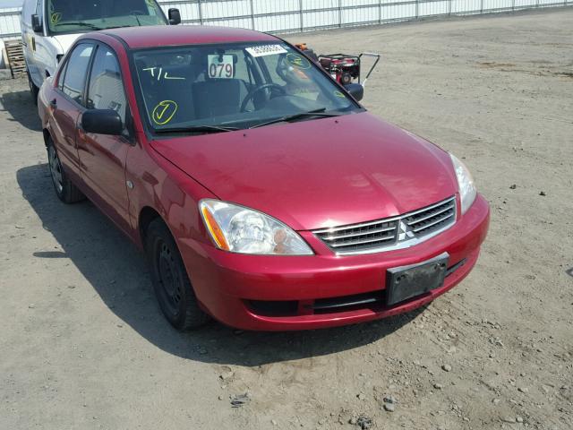 JA3AJ26E67U017614 - 2007 MITSUBISHI LANCER ES RED photo 1