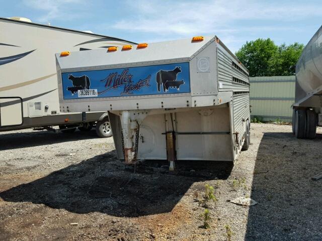 1B9P20202N1014349 - 1992 BARR TRAILER SILVER photo 2