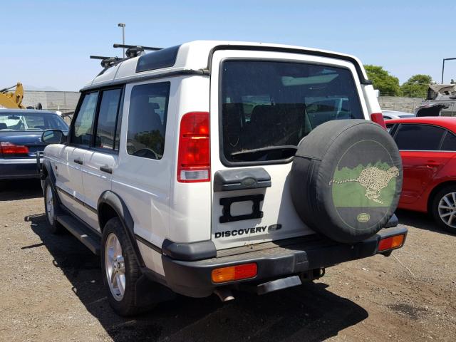 SALTW154X2A760813 - 2002 LAND ROVER DISCOVERY WHITE photo 3