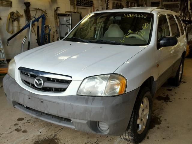 4F2YU06B01KM51077 - 2001 MAZDA TRIBUTE DX 白色 照片 2