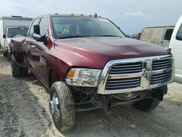 3C63RRHLXHG596559 - 2017 RAM 3500 SLT MAROON photo 1