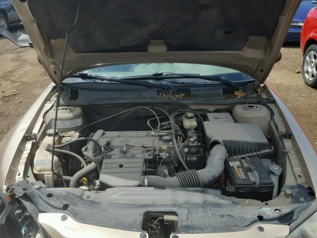 1G2NE52F84M597892 - 2004 PONTIAC GRAND AM S 金色 照片 7