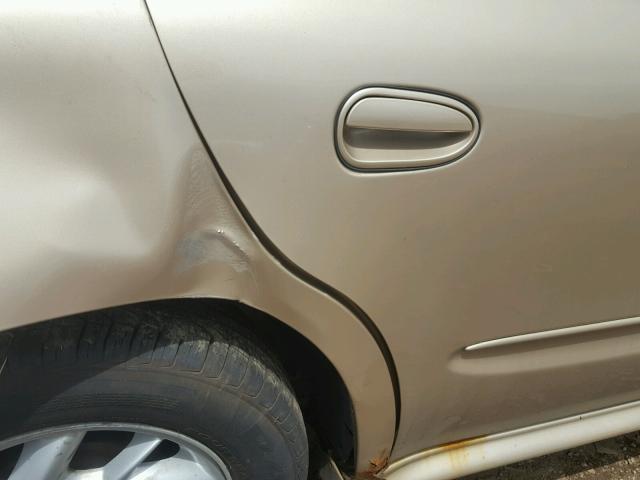 1G2NE52F84M597892 - 2004 PONTIAC GRAND AM S 金色 照片 9