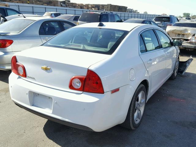 1G1ZB5E01CF148658 - 2012 CHEVROLET MALIBU LS WHITE photo 4