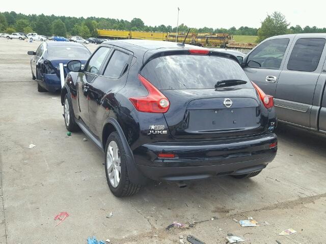 JN8AF5MR7DT217014 - 2013 NISSAN JUKE S/SV/ BLACK photo 3