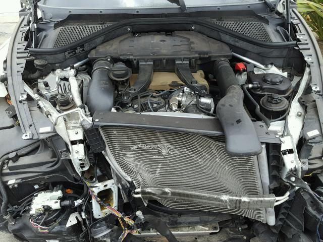 5UXZW0C55D0B95789 - 2013 BMW X5 XDRIVE3 WHITE photo 7