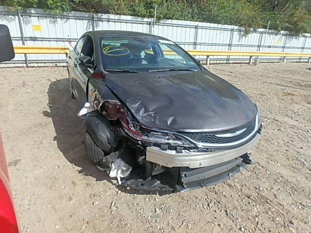 1C3CCCCB1FN577333 - 2015 CHRYSLER 200 GRAY photo 1