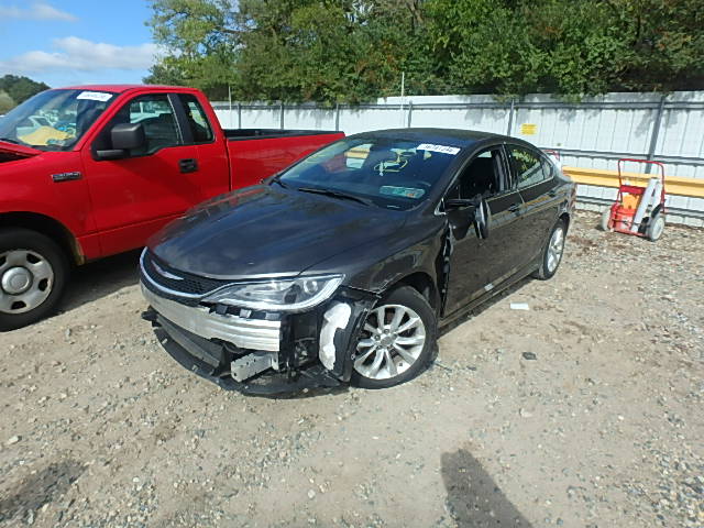 1C3CCCCB1FN577333 - 2015 CHRYSLER 200 GRAY photo 2