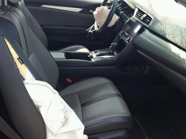 2HGFC3B71HH352834 - 2017 HONDA CIVIC EXL ნაცრისფერი ფოტო 5