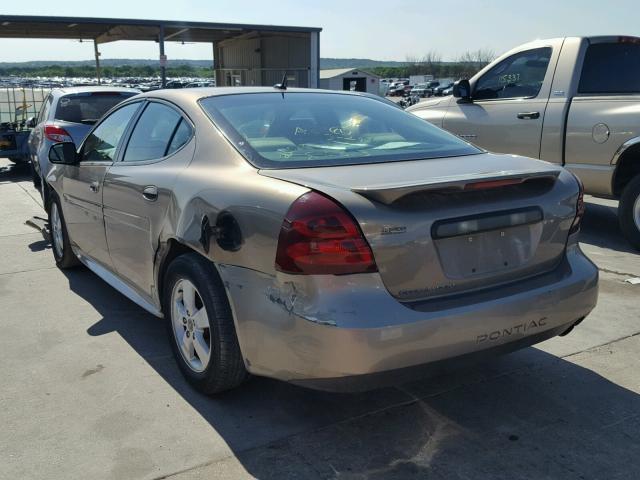 2G2WP552861184019 - 2006 PONTIAC GRAND PRIX ყავისფერი ფოტო 3