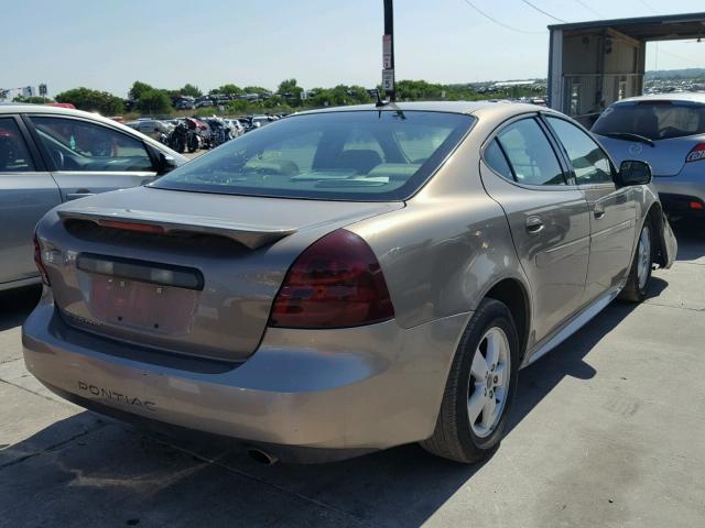 2G2WP552861184019 - 2006 PONTIAC GRAND PRIX ყავისფერი ფოტო 4