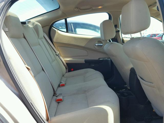 2G2WP552861184019 - 2006 PONTIAC GRAND PRIX ყავისფერი ფოტო 6