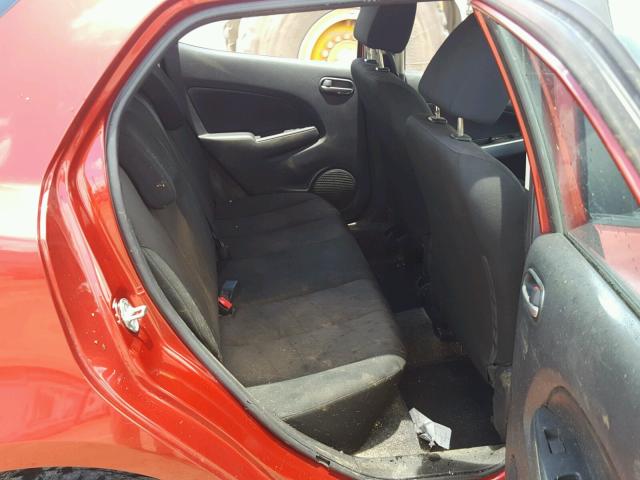 JM1DE1KY3E0172560 - 2014 MAZDA MAZDA2 SPO 红色 照片 6