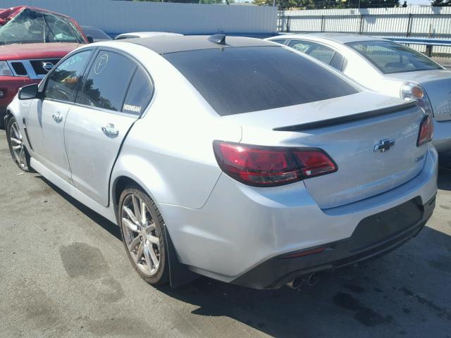 6G3F15RW3FL102236 - 2015 CHEVROLET SS SILVER photo 3