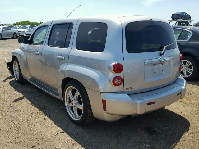 3GNDA13D07S535195 - 2007 CHEVROLET HHR LS SILVER photo 3