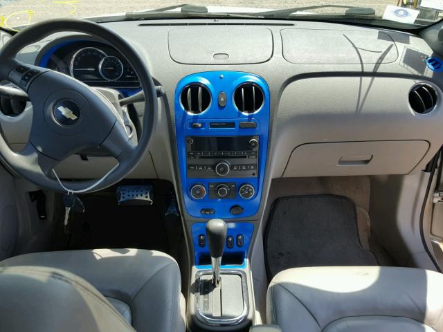 3GNDA13D07S535195 - 2007 CHEVROLET HHR LS SILVER photo 9