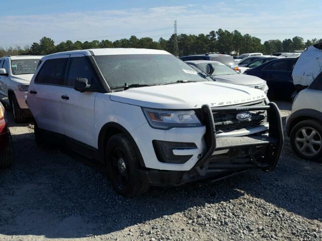 1FM5K8AT7HGB40651 - 2017 FORD EXPLORER P WHITE photo 1