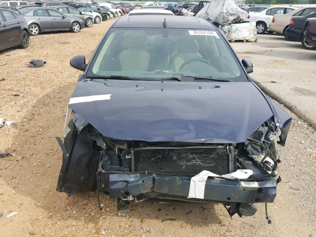 1G2ZJ57K794271737 - 2009 PONTIAC G6 BLUE photo 9