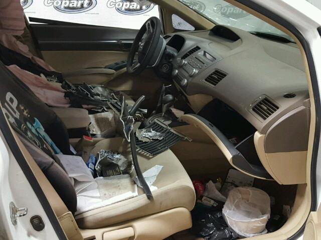 1HGFA16807L050823 - 2007 HONDA CIVIC EX 白色 照片 5