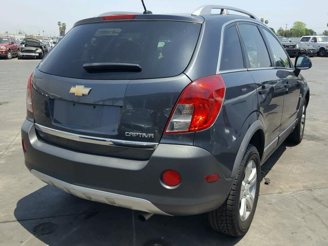 3GNAL2EK8DS538906 - 2013 CHEVROLET CAPTIVA LS 灰色 照片 4