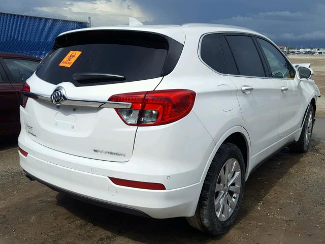 LRBFXBSA2HD004870 - 2017 BUICK ENVISION E WHITE photo 4