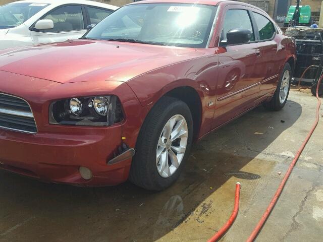 2B3KA43GX6H312418 - 2006 DODGE CHARGER SE BURGUNDY photo 2